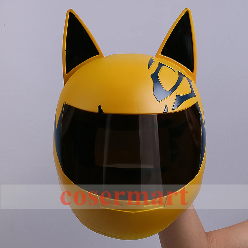 Cosplay Mask Anime DuRaRaRa! Helmet Cos Dullahan Celty Sturluson Motor Helmet  PVC Adult Unisex Halloween Party Prop (3)