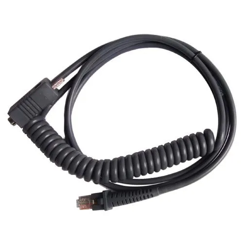 

PS2 Keyboard Cable Compatible for Datalogic gd4100,gbt4100,gd4300,gd4400,gm4400,gbt4400,d100,d130 Barcode Scanner 3M Coiled