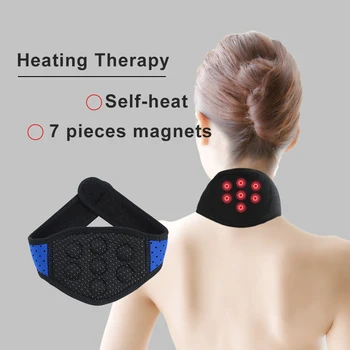 

Tourmaline Magnetic Therapy Neck Massager Cervical Vertebra Protection Spontaneous Heating Belt Body Massager