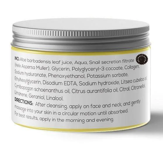 

50ml PURE SNAIL EXTRACT GEL CARACOL REPAIR SKIN WRINKLES ACNE SCARS BLACKHEADS Free Ship