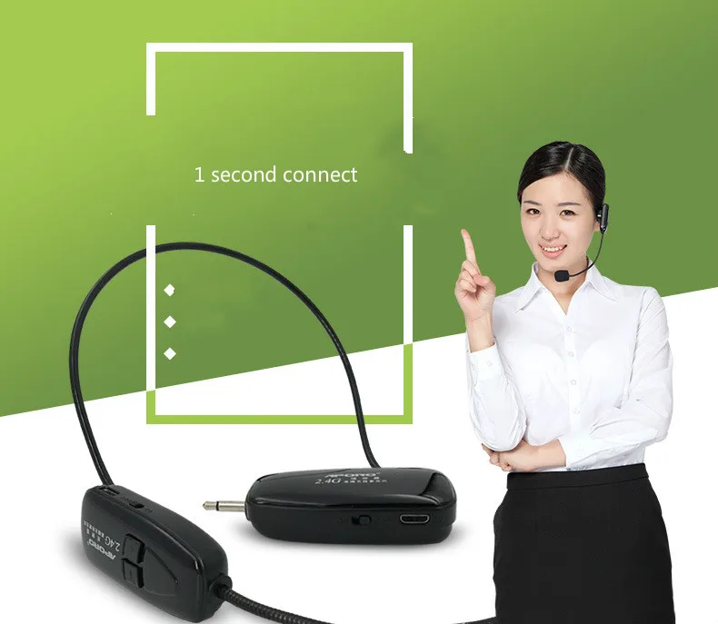 Microfone sem fio profissional condensador karaoke microfone