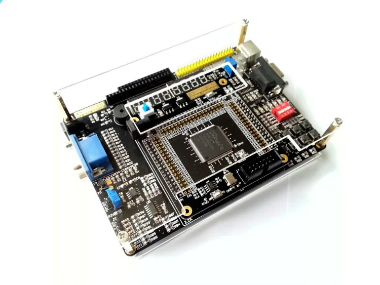 FPGA Xilinx Spartan-6 XC6SLX9 макетная плата Spartan6 основная плата+ периферийная Плата расширения+ модуль AD DA+ адаптер питания