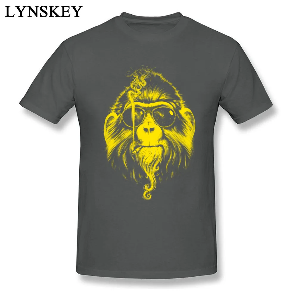 Men Funny 3D Printed Tops Tees Printing Round Collar Summer/Autumn Pure Cotton T-shirts Leisure Short Sleeve Clothing Shirt Smoke Em If You Got Em (Yellow) carbon