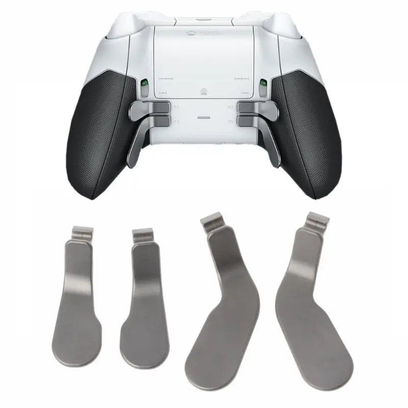 

Replacement Part Metal Bumper Trigger Button Paddles Hair Trigger Locks For Xbox One Elite Controller