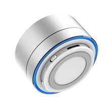 10 pcs Metal Wireless Bluetooth Speaker with Microphone Portable Mini Support TF Card For iPhone 7 Xiaomi Sound Box
