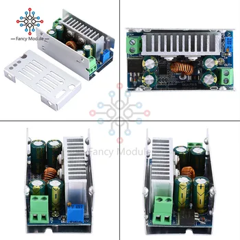 Módulo de alimentación reductor, convertidor de DC-DC de 200W, 15A, 8-60V, 48V a 1-36V, 5V, 12V, 24V, 19V 1