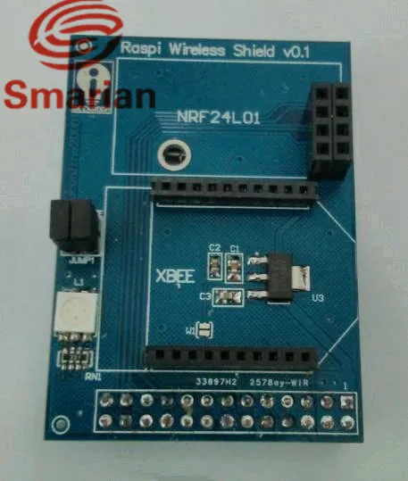 

Raspberry wireless extension board supports Zigbee Xbee NRF24L01 NRF24L01+ RFM12B-D DIY RC Toy