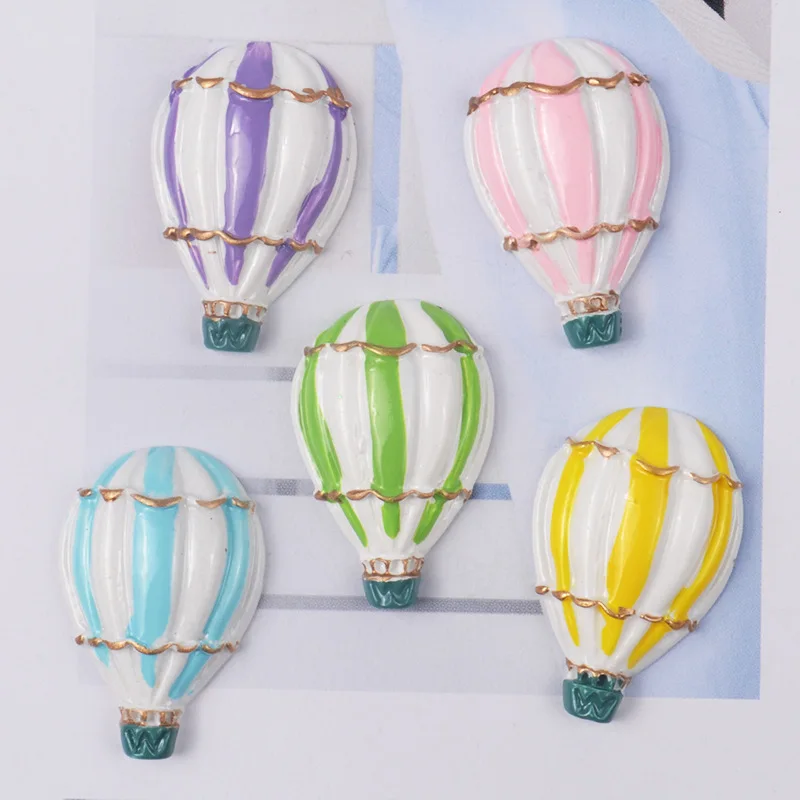 5 цветов моделирование мультфильм горячий воздушный шар крем Diy безделушки аксессуары игрушки для детей формы из полимерной глины слизи комплект унисекс