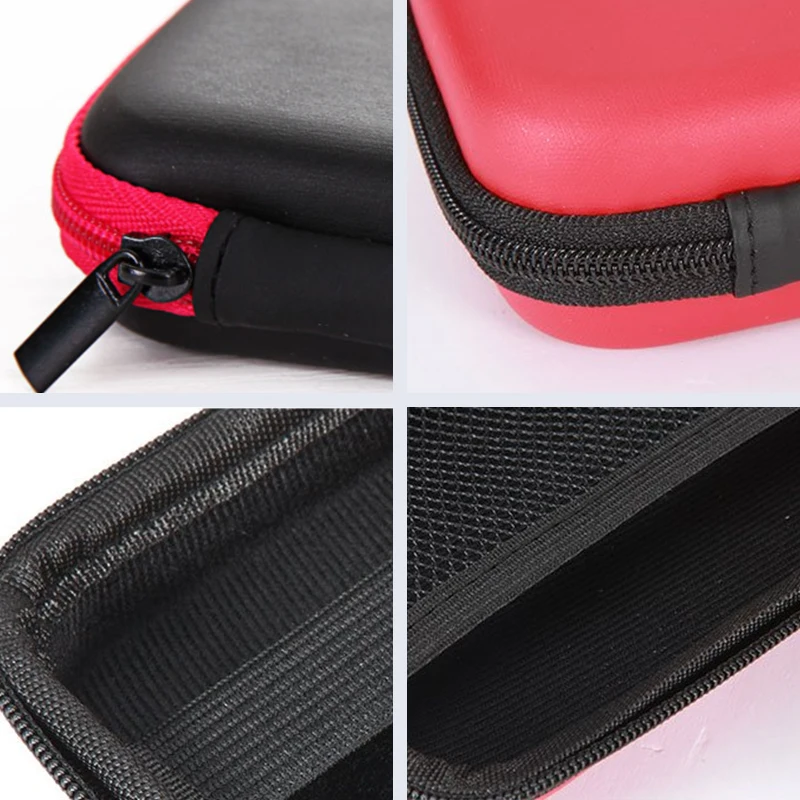 Mini Headphone Zipper Case Portable Mini Hard Storage Case Bag for Earphone Headphone SD TF Cards Travel Accessories Mini Headphone Zipper Case Portable Mini Hard Storage Case Bag for Earphone Headphone SD TF Cards Travel Accessories
