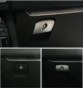 

Chrome ABS Copilot Glove Storage Box Handle Knob Cover Trim For Jaguar XE 2015/XF 2016/F-pace X761 2016 Car Styling
