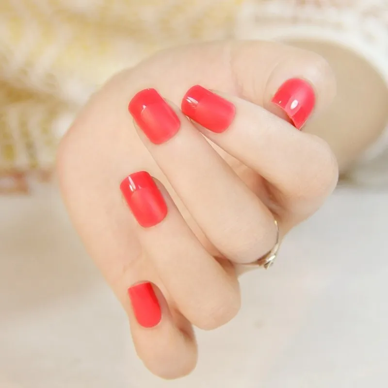 Mulheres do Projeto da Arte Dicas da Arte do Unha Unhas Arylic Falsas Faça Você Mesmo Decoração Atacado Postizas Unha Cobertura Completa Preto Cor 24 Pcs Abs 8 Beleza e saúde