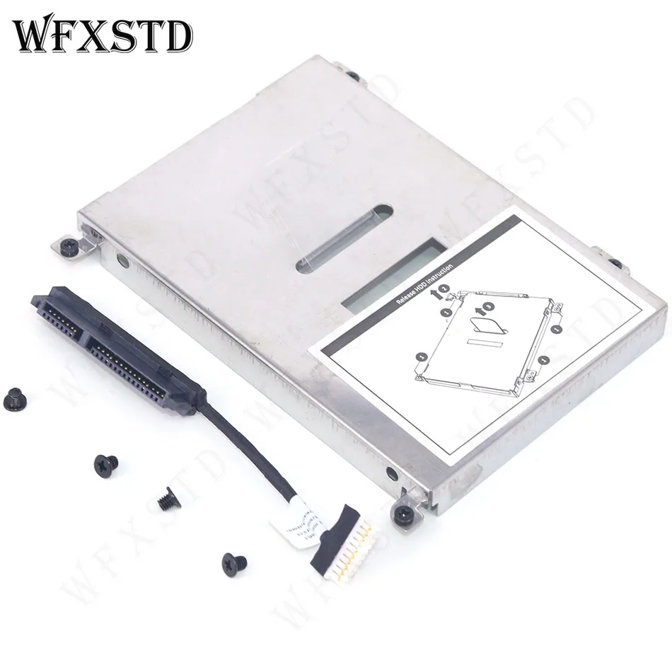 Новый Caddy с кабелем для HP ZBOOK 17 G3 G4 APW70 HDD SATA Hdd кронштейн запчасти ноутбуков лоток |
