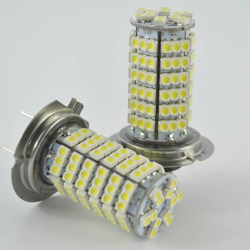 Противотуманные фары Safego 2 шт. H1 H3 H4 H7 H11 9005 9006 120 светодиодов 3528SMD 12 В Ксеноновые