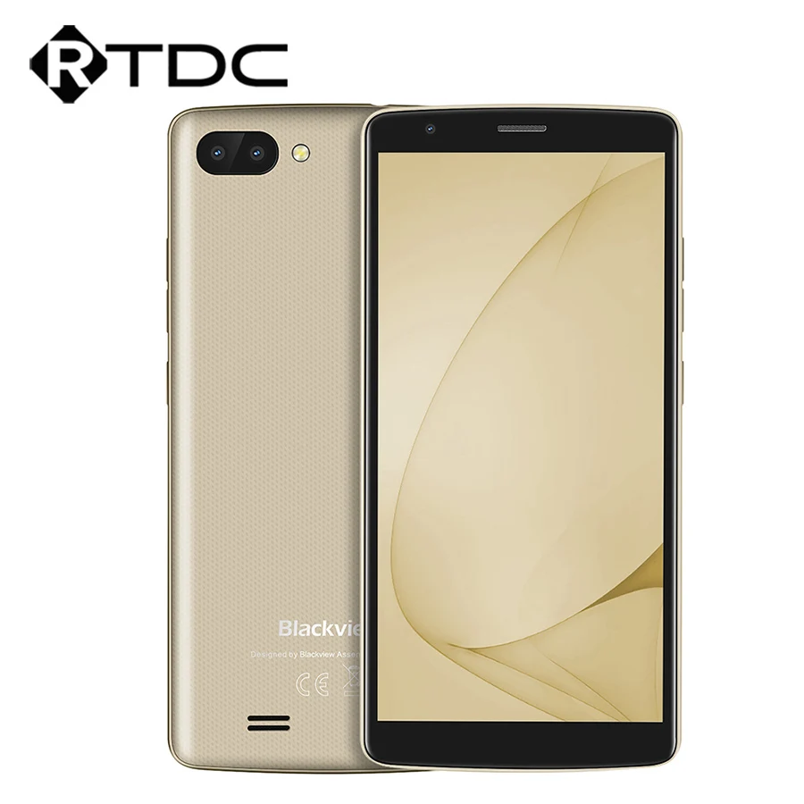 

Blackview A20 Smartphones 18:9 5.5 inch Android Go dual Camera 1GB RAM 8GB ROM MT6580M 5MP 3G Mobile Phone