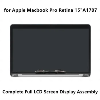 

Original New Complete Full LCD Screen Display Panel Assembly for Apple Macbook Pro Retina 15"A1707 2016 2017 Silver Grey Gray