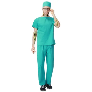 

New Arrival Doctor Scrubs Costume Halloween Cosplay Costume Male Nurse Doctor Appeal Kit High Quality L1881727