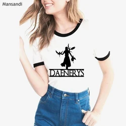 Dracarys Mother Of Dragons T shirt Game Of Throne tshirt women harajuku shirt femme tumblr clothes female t-shirt streetwear Dracarys Mother Of Dragons T shirt Game Of Throne tshirt women harajuku shirt femme tumblr clothes female t-shirt streetwear