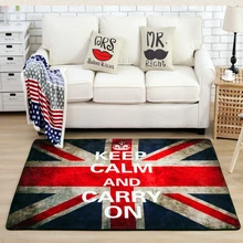 Винтажные ковры в британском стиле с принтом, коврики для дома, коврики для дверей, легкие мягкие кухонные коврики для гостиной, спальни, Нескользящие коврики