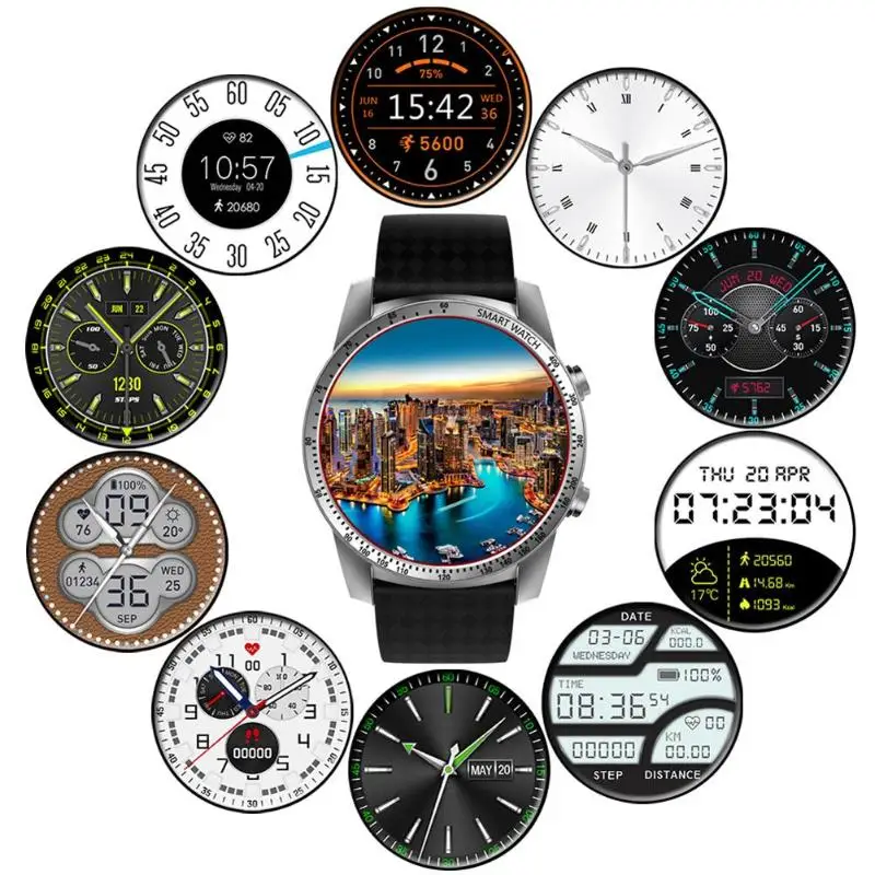 

KW99 Andrews system smart watch Android 5.1 3G WIFI GPS with heart rate