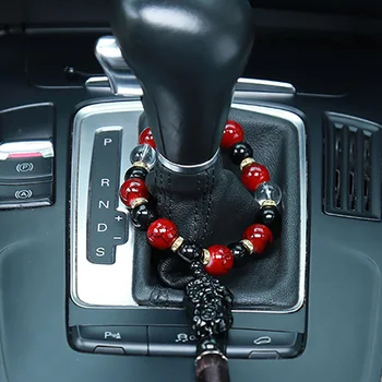 

Car Ornaments Buddha Beads With Brave Troops Auto Interior Rearview Mirror Hanging Pendant Stalls Decoration Accessories Gifts