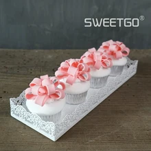 Европейский свадебный торт диск день Чай закуски диск полосы диск торт лоток выдалбливают плиты West Point диск