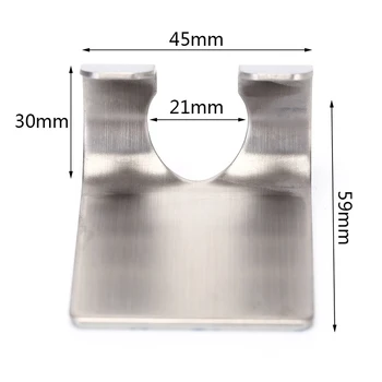 

2Styles 304 stainless steel Razor Holder Men Shaving Shaver Shelf Shaving Razor Rack Bathroom Viscose Razor Hook