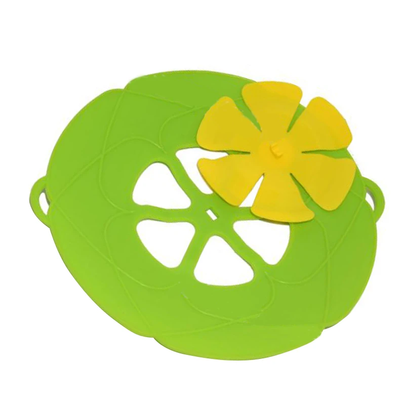 

Icarekit, Silicone Anti-overflow Lid Kitchen Cooking Gadgets Stop Spill Pot Cover Cooking Pot Lid Utensil