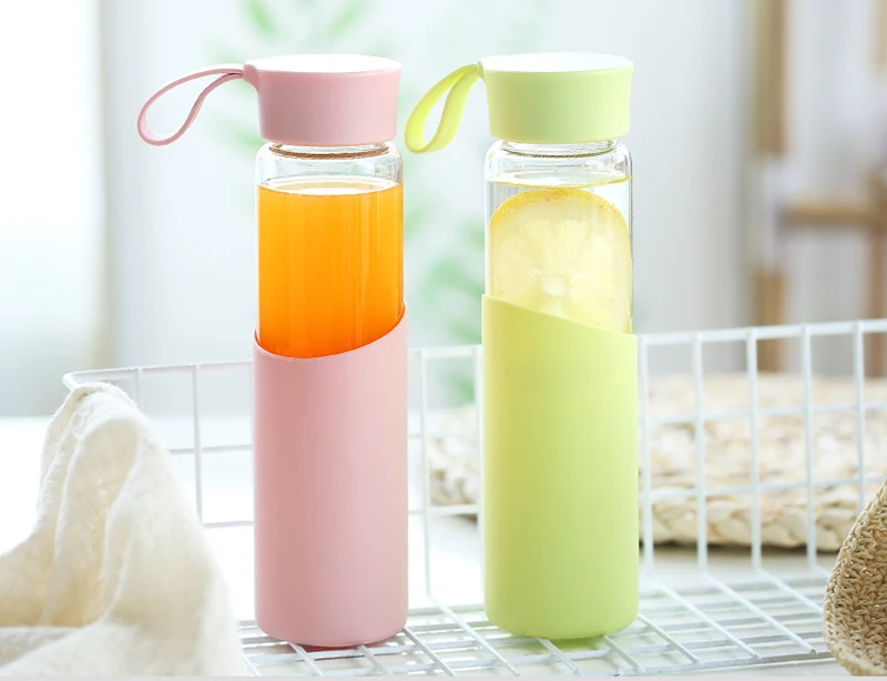 bottle of water okul suluklar Water bottles cozinha itens bottle te filter cozinha nergis garrafinha thermal portable glass bouteille verre water bottle gym  (10)