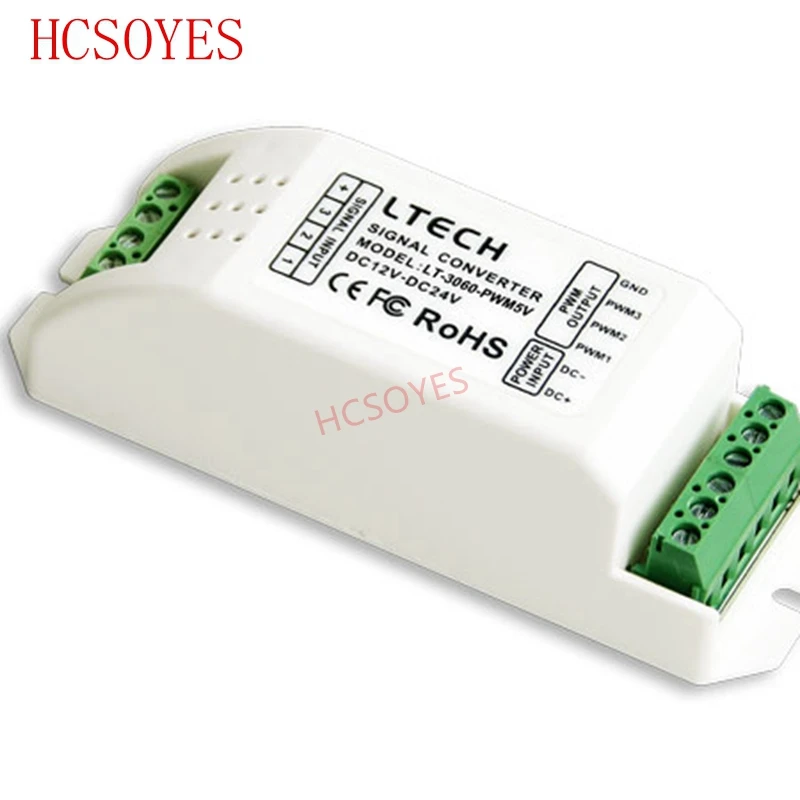 LTECH LT 3060 PWM5V DC12V 24V LED Power Repeater Controller LED Dimming