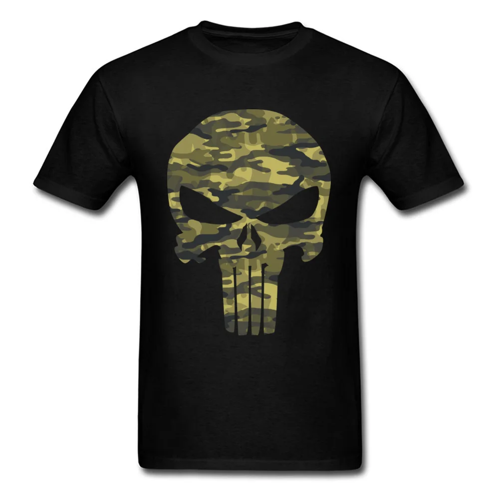 Military Style T shirt Punisher Skull T Shirt Camouflage Tshirt Group