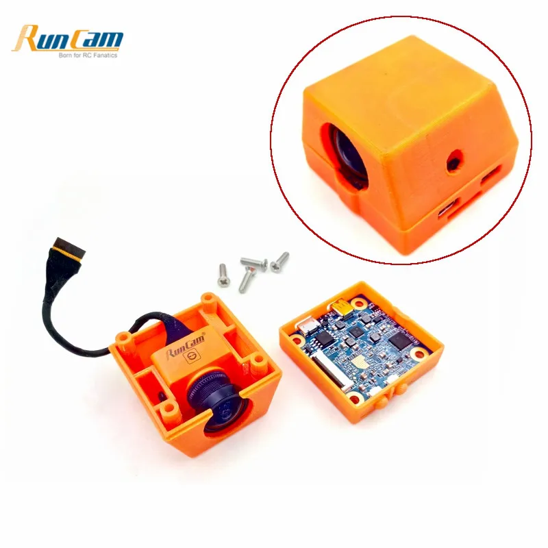 Original Runcam Split 2 Camera Case Black Orange Protection For RC FPV Drone Racing Quadcopter Spare Parts Accessories | Игрушки и хобби