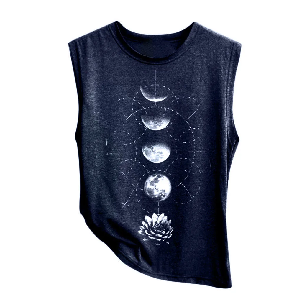 

Tops Women Gothic Girls Tank Top Mujer Streetwear Summer Woman Clothes 2019 Sexy Sleeveless Ladies Tops Tanks Womens Clothing