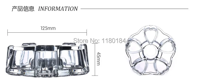 1 шт. Термостойкое стекло сердце нагревательная база Хрустальный нагреватель для чая кунг-фу аксессуары для чая изоляция J1076