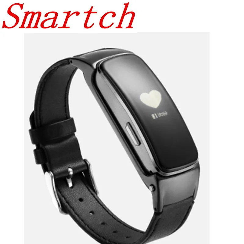 

Smartch Smart Wristband B3 Plus Bluetooth Earphone/Headset with Sleep Monitor Heart RateNotification Tracker Smart Band