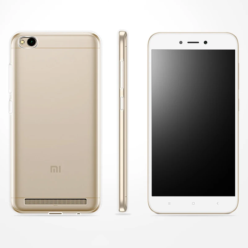 FCOWB-Voor-Xiaomi-Redmi-5A-Case-Redmi-5A-Silicon-Case-5-0-Inch-Hoge-Kwaliteit-Transparant