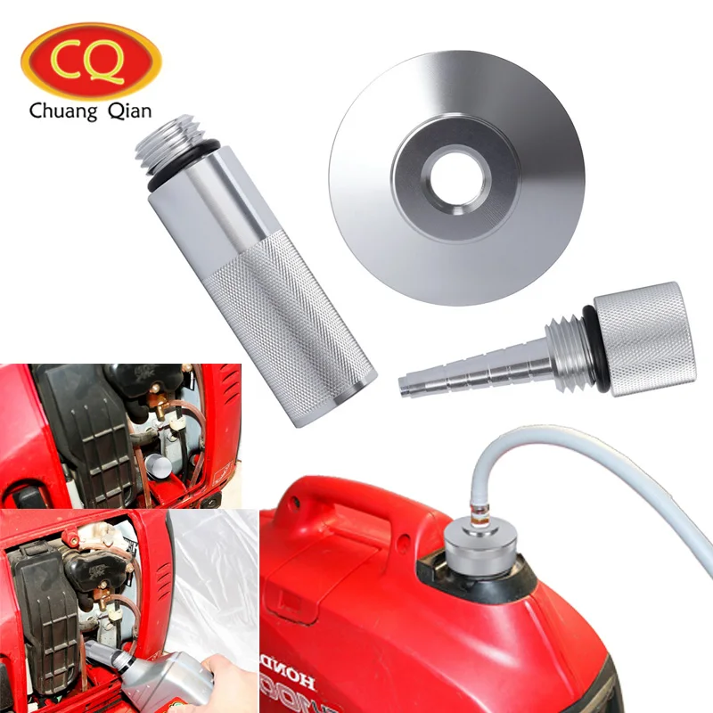 3Pcs/set Accessories DIPSTICK Oil Filler Gas Cap Adapter Kit for Honda