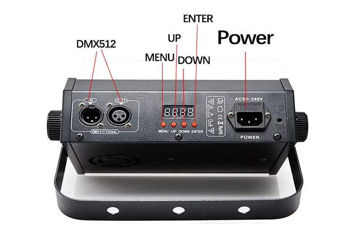 Светодиодный 100 Вт DMX 512 RGB Стробоскоп дискотечный светильник s профессиональное сценическое музыкальное оборудование dj flash белый светильник