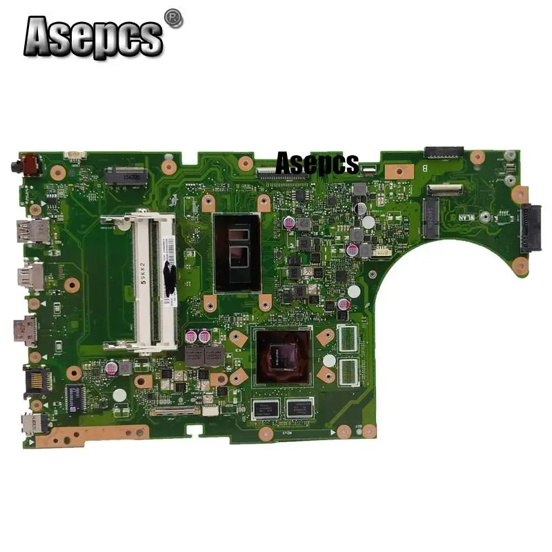 Asepcs X756UB MAIN_BD./I7-6500U GTX940M-2GB DDR3 Материнская плата Asus X756U X756UXM K756U X756UB Материнская плата ноутбука тест проведен