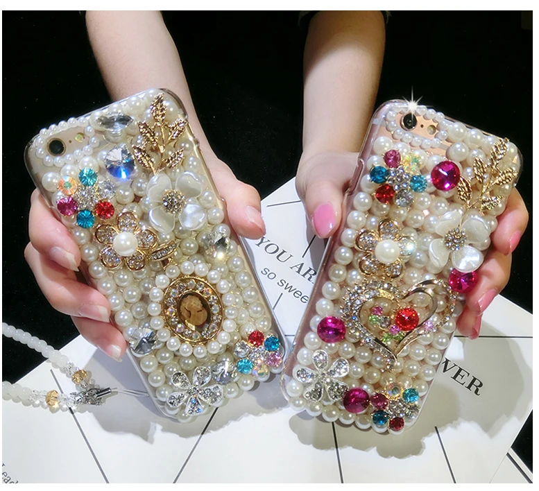 Love heart Phone Case For Samsung Galaxy J7 Duo MAX Plus Neo Nxt Prime 2 Diamond Flowers Back Cover Soft Cases |