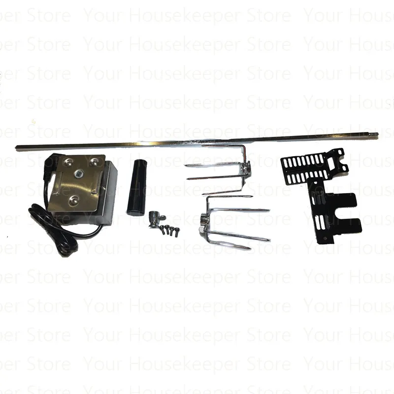 

BBQ Barbecue Rotisserie Spit Universal Kit Quiet Motor bbq grill kit