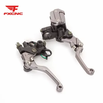 

7/8" 22MM Dirt Pit Bike Motocross Brake Clutch Lever Master Cylinder Brake Lever For KTM 300 XC XC-W EXC 2006 - 2012 2007 2008