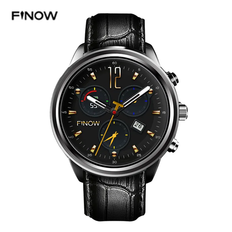 

FINOW X5 AIR 3G Smartwatch Phone 1.39 Inch Android 5.1 MTK6580 Quad Core 1.3GHz 2GB RAM 16GB ROM GPS Bluetooth 4.0 Pedometer