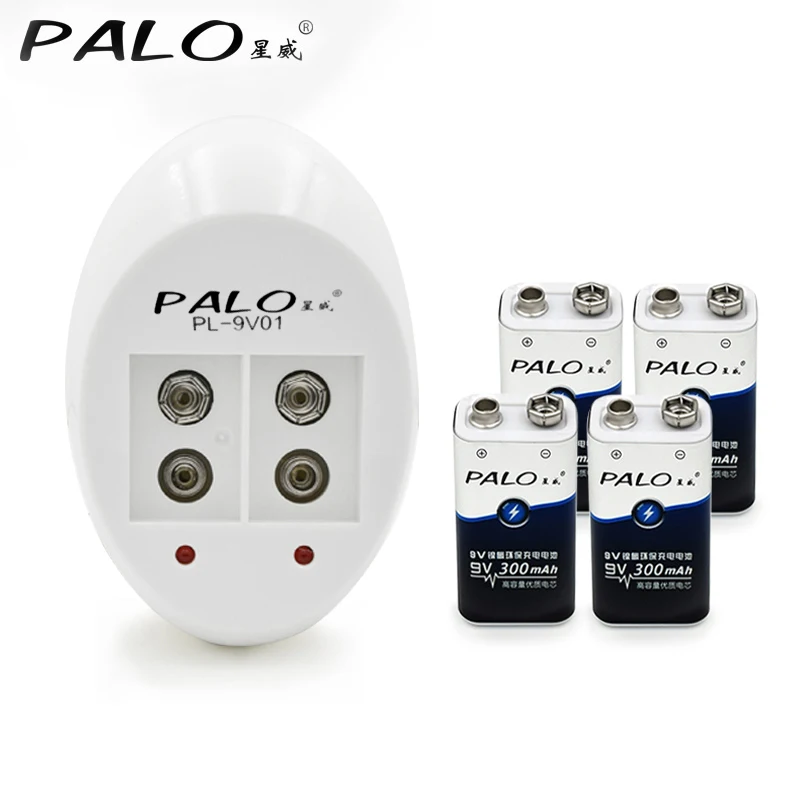 Super Quick Charger US plug for 9v 6f22 battery and + 4pcs 9v nimh 300mah batteries Super Quick Charger US plug for 9v 6f22 battery and + 4pcs 9v nimh 300mah batteries