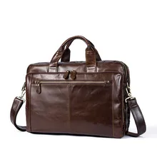 Genuine Leather Bag Men Messenger Bags Fashion Multifunction Shoulder Bags Travel Handbags Men Tote Laptop Briefcases Men Bag