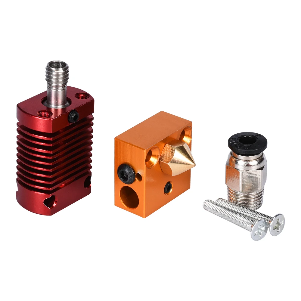 3D полностью металлический CR10 Hotend J head Extruder Kit + MK8 силиконовый носок для Ender 3 CR10/CR 10