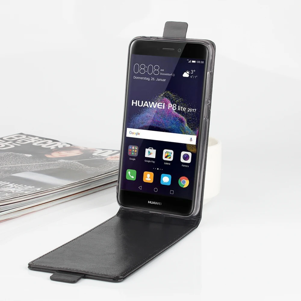 HongBaiwei-para-Huawei-P8-Lite-2017-Capa-Luxo-Capa-de-Couro-Da-Aleta-caso-para-Huawei