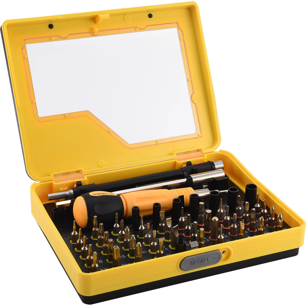 

53 In 1 CR-V Multi Precision Screwdriver Bit Set Magnetic Electrician Screw Drivers Repair Tool Bit Holder for iPhone Tablet