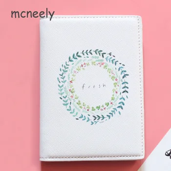 

Mcneely Leather Passport Cover Wallet Business Women Travel Passport Holder Bag Business Card Holder Purse Retro Card Case Hot