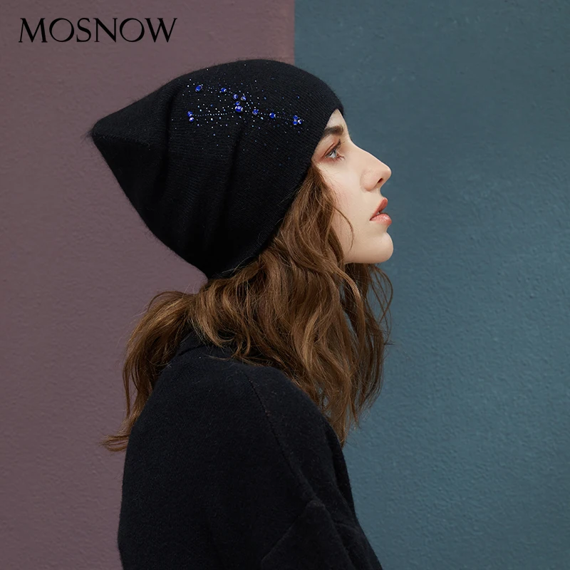 Cena Zimowe czapki wysokiej jakości dżetów pani czapki damskie czapki na jesień nowy marka ciepłe podszewki czapki z dzianiny wełny kapelusz kobiet