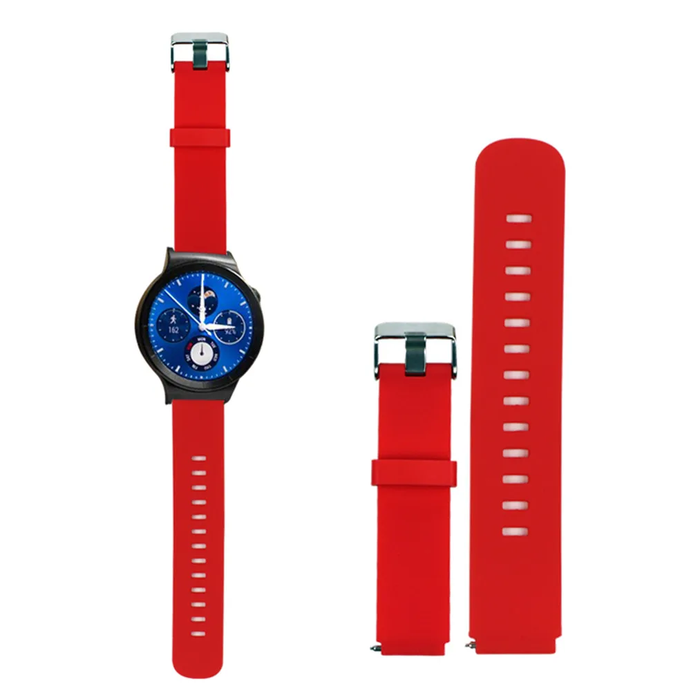 

Silicone Straps For HUAWEI B5 Quick Release Band For Huawei B5 For Man Women Replacement Straps of Fossil Q Tailor